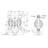 Пневматический насос Graco Husky 2150 CPP SP SP Грако