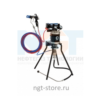 Mini Merkur ES 30:1 окрасочный аппарат стойка, нерж. сталь Graco Грако Mini Merkur ES 30:1 окрасочный аппарат стойка, нерж. сталь Graco Грако