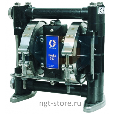 Пневматический насос Graco Husky 307 AC,SS,SS,SP,(BSP) Грако Пневматический насос Graco Husky 307 AC,SS,SS,SP,(BSP) Грако
