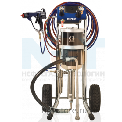Merkur 23:1 окрасочный аппарат на тележке XP85AA SM D Graco Грако Merkur 23:1 окрасочный аппарат на тележке XP85AA SM D Graco Грако