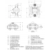 Пневматический насос Graco Husky 1050P P01 C P1 SS SP PT PT Грако Пневматический насос Graco Husky 1050P P01 C P1 SS SP PT PT Грако