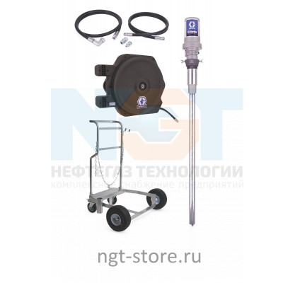Мобильный комплект LD 5:1 для раздачи масла с тележкой Graco Грако
