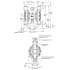 Пневматический насос Graco Husky 1590 PP,SS,HS,PTFE(FLANGE) Грако
