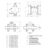 Пневматический насос Graco Husky 1050S P01 D S1 FK FK FK  Грако